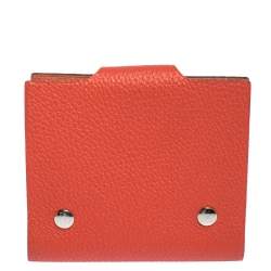 Hermes Capucine Togo Leather Ulysse Mini Notebook