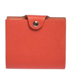 Hermes Capucine Togo Leather Ulysse Mini Notebook