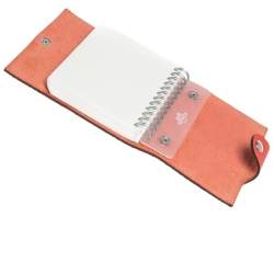 Hermes Capucine Togo Leather Ulysse Mini Notebook