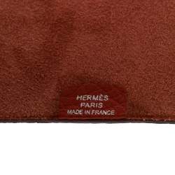 Hermes Capucine Togo Leather Ulysse Mini Notebook