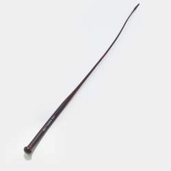 Hermes Iris Chevre Leather And Hackberry Wood Kelly Caleche Dressage Stick