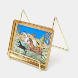 Hermes Cheval d'Orient Porcelain Small Tray