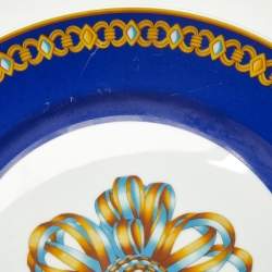 Pre Owned Hermès Cocarde de Soie Porcelain Plate