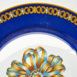 Pre Owned Hermès Cocarde de Soie Porcelain Plate
