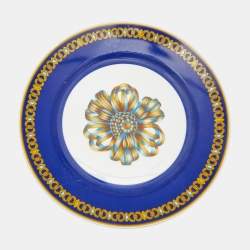 Pre Owned Hermès Cocarde de Soie Porcelain Plate