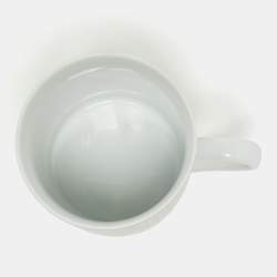 Pre Owned Hermès Gold Mosaique AU 24 Gold Porcelain Mug
