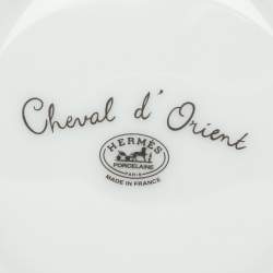 Pre Owned Hermès Porcelain Celestial Blue Cheval d'Orient Tumbler