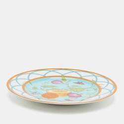 Pre Owned Hermès La Siesta Island Porcelain Dessert Plate
