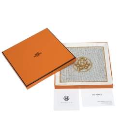 Hermes Gold Mosaique Au 24 Square Plate