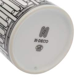 Hermes Porcelain H Deco Mug