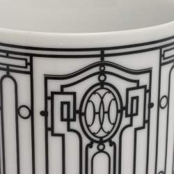 Hermes Porcelain H Deco Mug