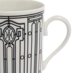 Hermes Porcelain H Deco Mug
