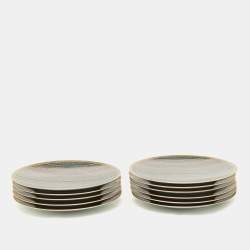 Hermes Multicolor Cheval D'Orient Presentation Plates Set f 11