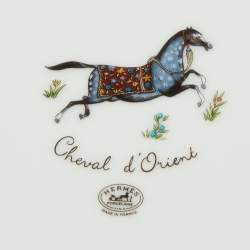 Hermès Cheval d’Orient Bread and Butter Set of 9 plates
