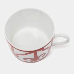 Hermès Balcon du Guadalquivir Tea Cup and Saucer Set of 4
