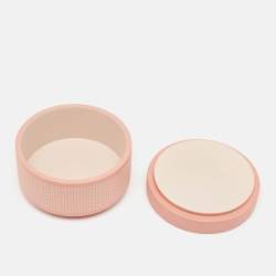 Hermes Pivoine Poudre Lacquered Wood Medium Boudoir Box
