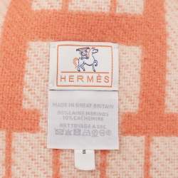 Hermes Pink Avalon Passe-Passe Baby Blanket