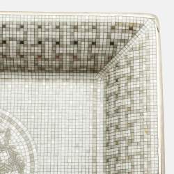 مملوكة مسبقًا Hermès Mosaique AU 24 Platinum Change Tray