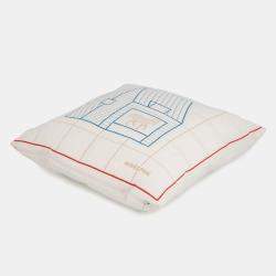 Pre Owned Hermes Bag Cushion Blue Bread Size 43X43