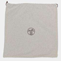 Pre Owned Hermes Bag Cushion Blue Bread Size 43X43