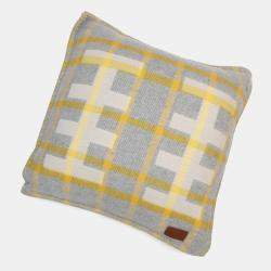 مملوكة مسبقًا Hermes Echelle Cushion Gri-Suri Wool 100%