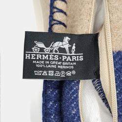 Pre Owned Hermes Multicolor Wool Cushion
