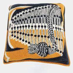 مملوكة مسبقًا Hermes Multicolor Cashmere Cushion