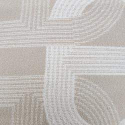 Pre Owned Hermes Beige Wool Cushion