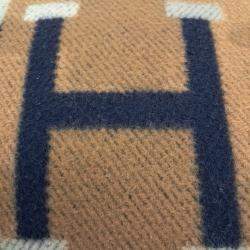 Pre Owned وسادة هيرميس صوف متعددة الألوان