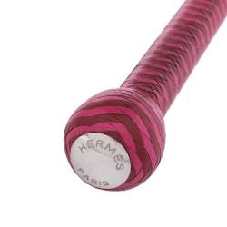 Hermes Rouge Casaque/Rogue Pourpre Leather Dressage Whip