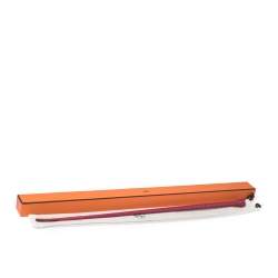 Hermes Rouge Casaque/Rogue Pourpre Leather Dressage Whip