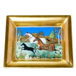 Hermes Cheval d'Orient Porcelain Change Tray