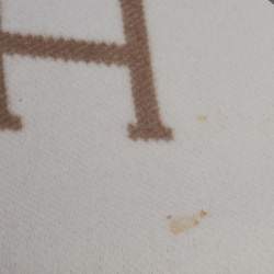Hermes Beige Avalon Merino & Cashmere Baby Blanket 