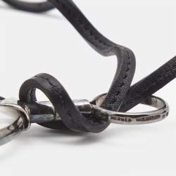 Hermes Leather Sterling Silver Magnifying Glass