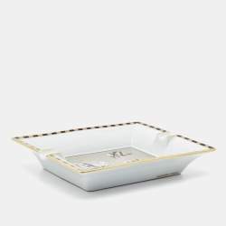 Hermès  Porcelain Horse Heads Ashtray