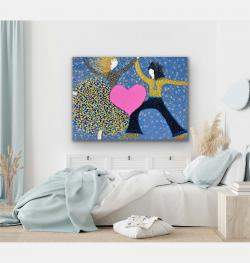 My Heart Belongs To You By Inge Thogersen, Denmark,2024 (100 X 140)