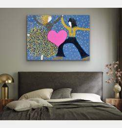My Heart Belongs To You By Inge Thogersen, Denmark,2024 (100 X 140)