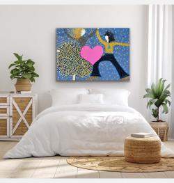 My Heart Belongs To You By Inge Thogersen, Denmark,2024 (100 X 140)