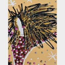 Daisy And Dolly Loves Sunshine By Inge Thogersen, Denmark,2024 (50 X 40)