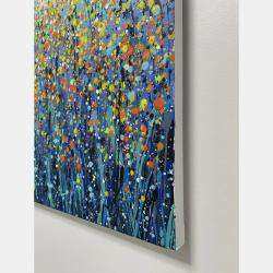 Field With Flowers 84 By Ivan Didovodiuk, Ukraine,2023 (80 X 80)