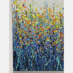 Field With Flowers 84 By Ivan Didovodiuk, Ukraine,2023 (80 X 80)