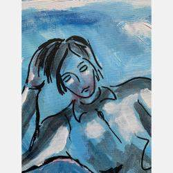 Abigaelle By Jean-Louis Azencott, France,2023 (60 X 60)