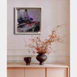 Reference M 45 - Huile Sur Toile 50X50Cm By Jean Soyer, France,2008 (50 X 50)