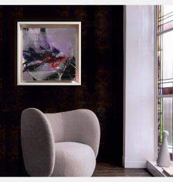 Reference M 45 - Huile Sur Toile 50X50Cm By Jean Soyer, France,2008 (50 X 50)