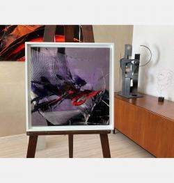 Reference M 45 - Huile Sur Toile 50X50Cm By Jean Soyer, France,2008 (50 X 50)