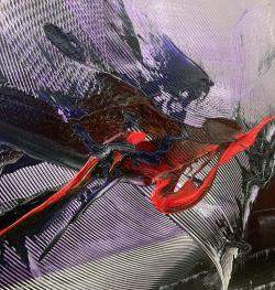 Reference M 45 - Huile Sur Toile 50X50Cm By Jean Soyer, France,2008 (50 X 50)