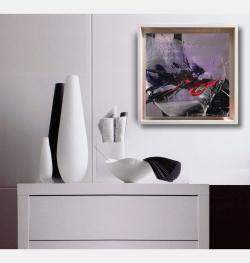 Reference M 45 - Huile Sur Toile 50X50Cm By Jean Soyer, France,2008 (50 X 50)