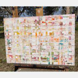 Urban Madera Textu 1 By Joan Llaverias, Spain,2022 (40 X 60)