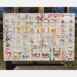 Urban Madera Textu 1 By Joan Llaverias, Spain,2022 (40 X 60)