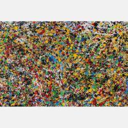Snow Nature - Style Jackson Pollock By Juan Jose Garay, Spain,2020 (100 X 140)